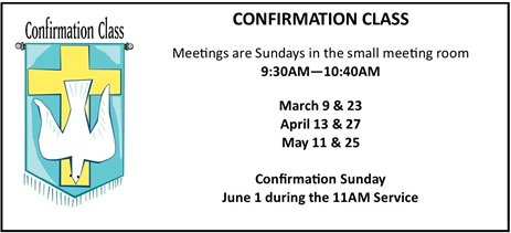 Confirmation class